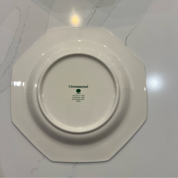 Nikko Christmastime Dinner Plate Octagonal 10 Inch Christmas Tree Made i… - Picture 3 of 7
